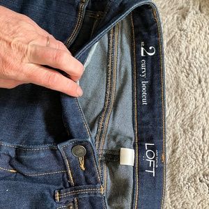 Loft Curvy Bootcut Jean